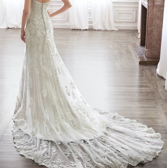 Maggie Sottero - Emma Wedding Dress and veil - Picture 2 of 8